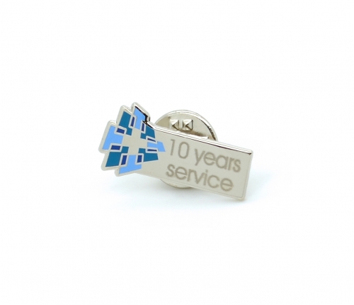 10 Year Service Lapel Pin